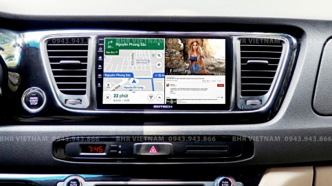 Màn hình Gotech GT360 liền camera 360 Kia Sedona 2015 - nay